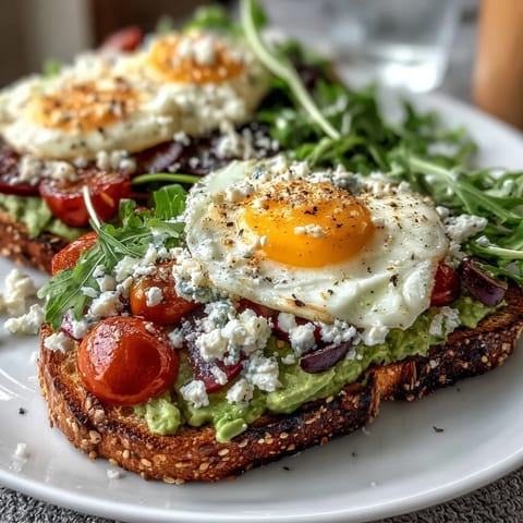 Spring Brunch Avocado Toast