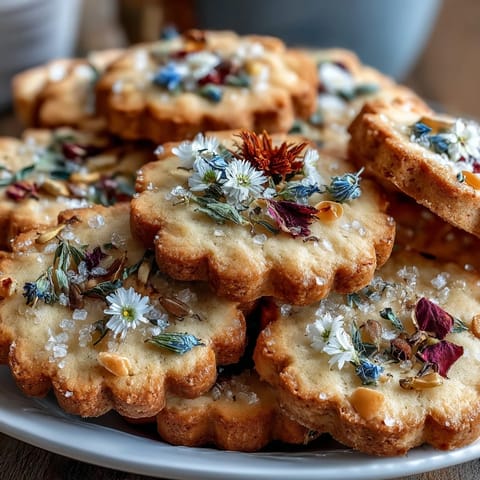 Mothers Day Floral Shortbread
