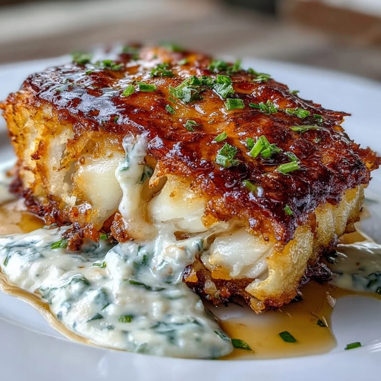 Fried catfish fillets seasoned with paprika and cayenne, paired with tangy remoulade sauce for a Southern favorite.
