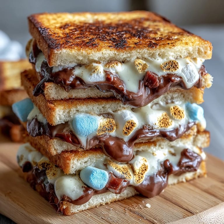 Melted chocolate and fluffy marshmallows create a warm, shareable dessert dip, perfect for dipping graham crackers and berries at summer gatherings.