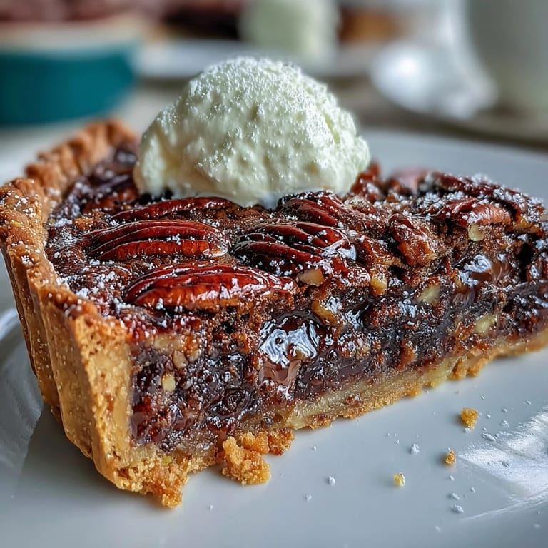 Golden crust filled with gooey chocolate and pecans: Kentucky Derby Tart.